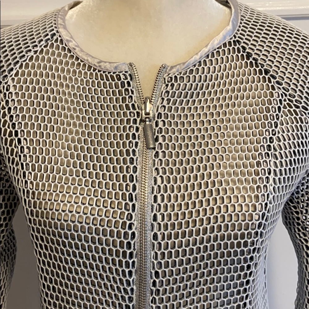 Patrizia Luca mesh jacket fits small or medium